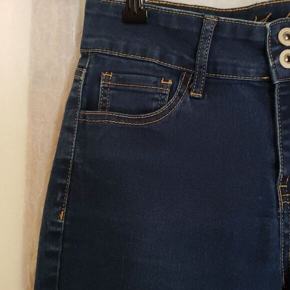 Hydraulic Jeans Women's Size 6 Nolita Curvy Ankle Skinny Mid Rise Blue - Picture 3 of 10